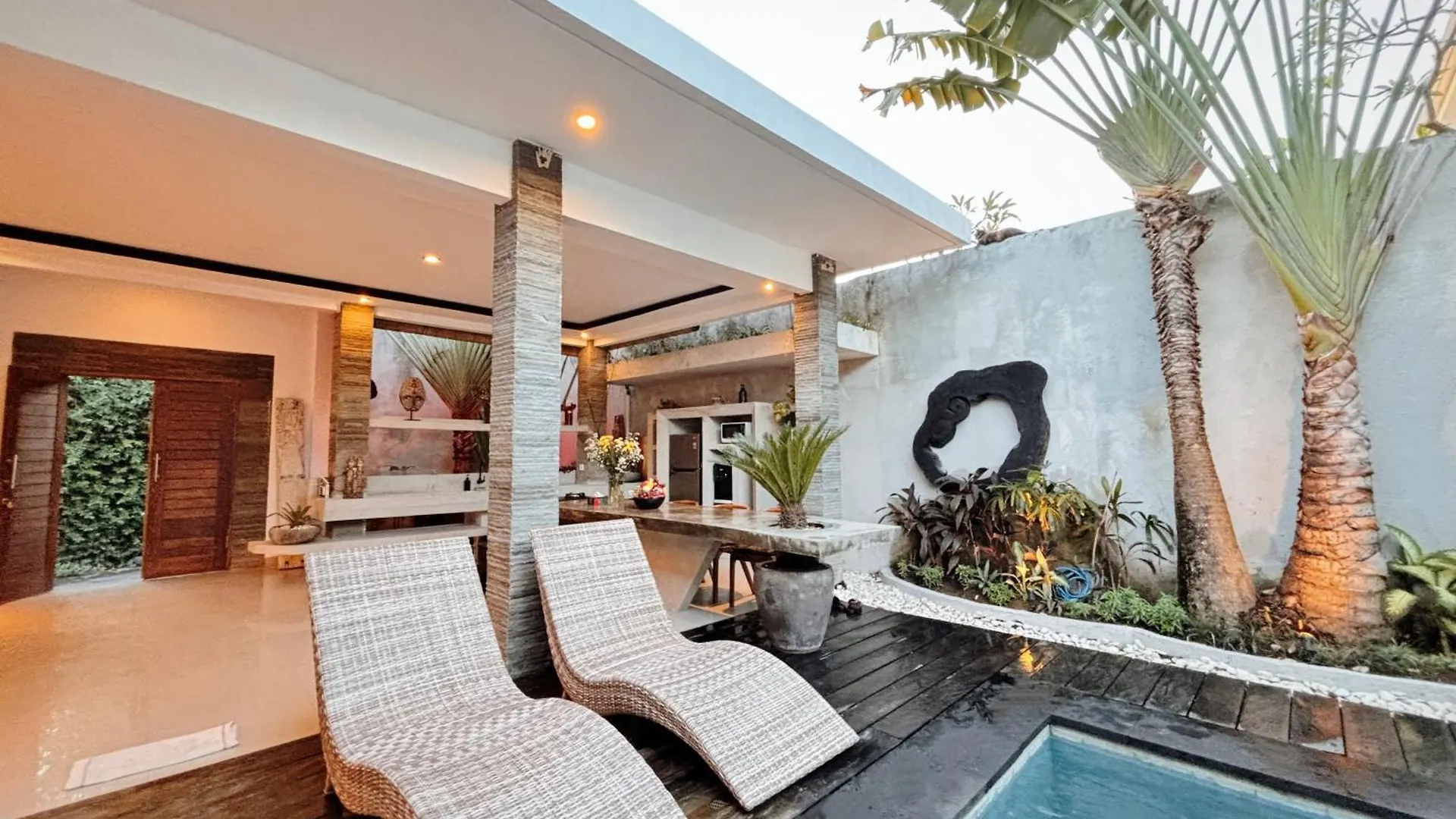 Modern 2 Bedroom Villa Seminyak Center. Indonesia
